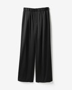 【ドゥクラッセ/DoCLASSE】の強撚ウールストレッチ・ストレートワイドパンツ ブラック|ID: prp329100003658493 ipo3291000000034725539