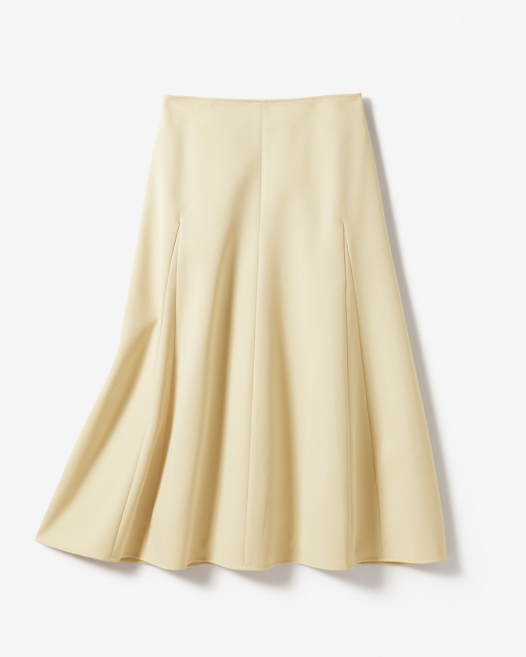 【ドゥクラッセ/DoCLASSE】のエコロジカルドビー・立体Aラインスカート インテリア・キッズ・メンズ・レディースファッション・服の通販 founy(ファニー) 　ファッション　Fashion　レディースファッション　Fashion for Women　スカート　Skirts　Aライン・フレアスカート　A-Line & Flared Skirts　カッティング　Cutting Detail　パターン　Pattern, Design Print　フレア　Flare, Flared　クリーム|ID: prp329100003658501 ipo3291000000034725558