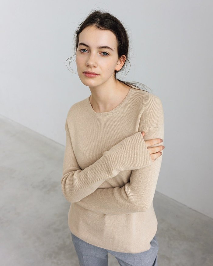 【ドゥクラッセ/DoCLASSE】のシルクカシミヤ・クルーネックセーター インテリア・キッズ・メンズ・レディースファッション・服の通販 founy(ファニー) https://founy.com/ ファッション Fashion レディースファッション Fashion for Women トップス・カットソー Cut & Sew Tops ニット Knit Tops & Sweaters インナー Innerwear シルク Silk, 100% Silk ベスト Vest, Waistcoat ベーシック Basic, Essential ミックス Mix, Mixed Style 冬 Winter / This Winter A/W・秋冬 Autumn/Winter |ID: prp329100003658507 ipo3291000000028263248
