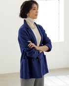 【ドゥクラッセ/DoCLASSE】のイタリア糸・カシミヤ混ニットダブルジャケット 人気、トレンドファッション・服の通販 founy(ファニー) ファッション Fashion レディースファッション Fashion for Women アウター Coat / Outerwear Collection レディースジャケット・軽アウター Jackets なめらか Smooth, Silky Texture イタリア Italy ジャケット Jacket, Outerwear ダブル Double, Double-Breasted トレンド Trend, Trending Now ミックス Mix, Mixed Style ミラノリブ Milano Rib, Milano Stitch リラックス Relax, Relaxed Fit thumbnail ロイヤルブルー|ID: prp329100003658523 ipo3291000000035014150