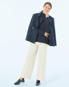 【ドゥクラッセ/DoCLASSE】のプレミアサーモ・セミワイドパンツ オフホワイト|ID: prp329100003658531 ipo3291000000028263168