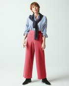 【ドゥクラッセ/DoCLASSE】のプレミアサーモ・セミワイドパンツ ダークピンク|ID: prp329100003658531 ipo3291000000028263169