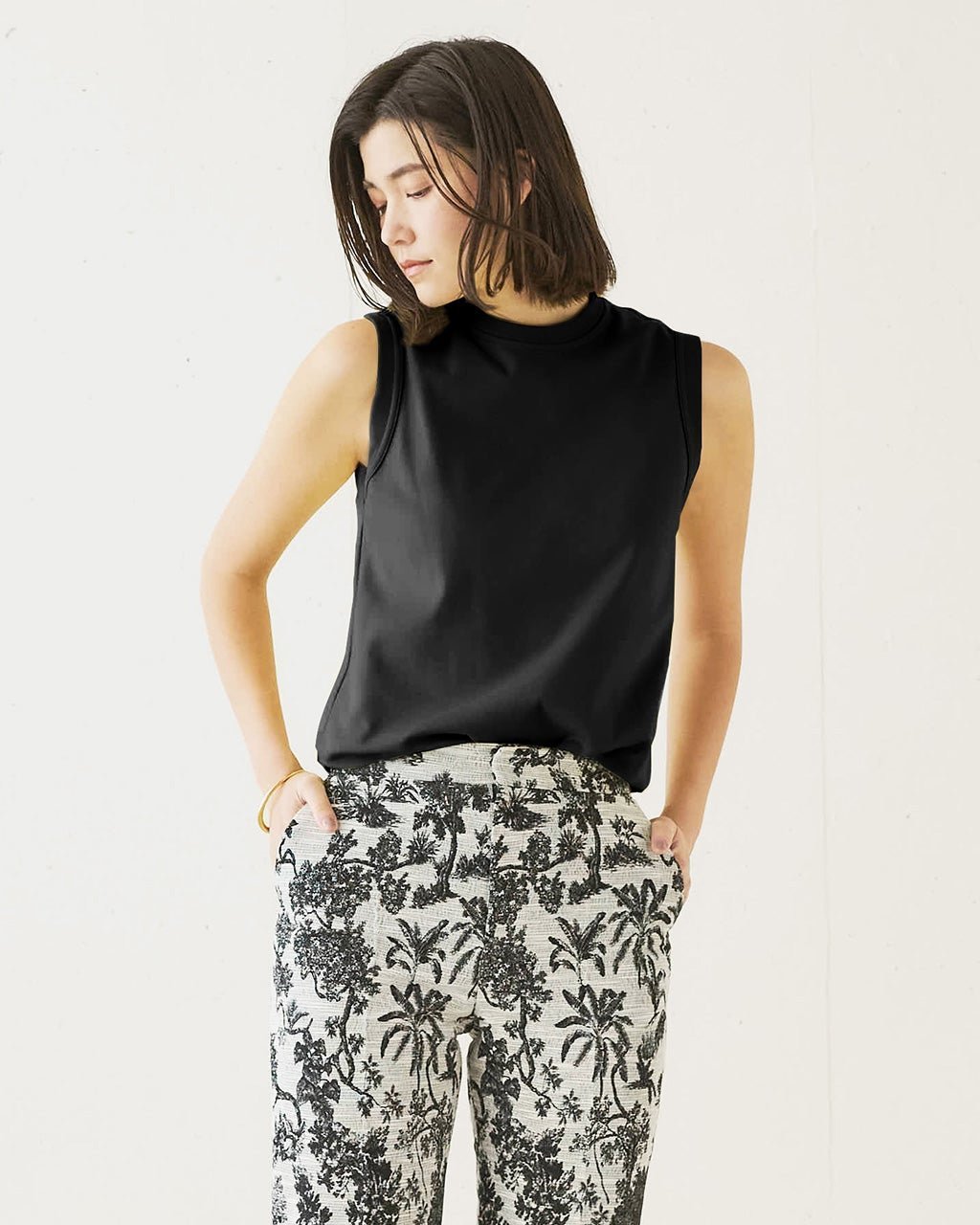 【ドゥクラッセ/DoCLASSE】のピュアコットンスムース/ノースリーブ 人気、トレンドファッション・服の通販 founy(ファニー) 　ファッション　Fashion　レディースファッション　Fashion for Women　トップス・カットソー　Cut & Sew Tops　キャミソール&ノースリーブ　Camisoles & Sleeveless Tops　カットソー・ベーシックTシャツ　Cut-and-Sewn Tops / Stretch Tees & Basics　カットソー　Cut and Sewn Top　ノースリーブ　Sleeveless, No-Sleeve　 other-1|ID: prp329100003678126 ipo3291000000032441341