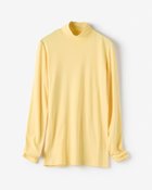 【ドゥクラッセ/DoCLASSE】のコットンガーゼ・ハイネック/衿高6cm イエロー|ID: prp329100003686415 ipo3291000000034105350
