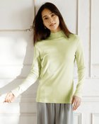 【ドゥクラッセ/DoCLASSE】のコットンガーゼ・ハイネック/衿高6cm ペールイエロー|ID: prp329100003686415 ipo3291000000034707340