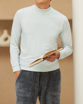 【ヌックル/Nukle / MEN】のNukle・MENSベア天竺モックネック 人気、トレンドファッション・服の通販 founy(ファニー) ファッション Fashion メンズファッション Fashion for Men アウトドア Outdoor Clothing スポーツ Sports, Activewear ダブル Double, Double-Breasted パジャマ Pajamas, Sleepwear メンズ Men's, Menswear モックネック Mock Neck, Short Turtleneck おすすめ Recommended / Our Picks |ID:prp329100003696813