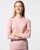 【ヌックル/Nukle】のNukle・ベア天竺プチハイネック ピンクベージュ|ID: prp329100003696816 ipo3291000000036009275