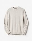 【ドゥクラッセ/DoCLASSE / MEN】のラネロッシ・プレミアム ラムクルーセーター グレー|ID: prp329100003696823 ipo3291000000036009292