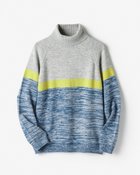 【ドゥクラッセ/DoCLASSE / MEN】のウールブレンドメランジ切替タートル グレーパターン|ID: prp329100003696825 ipo3291000000036009321