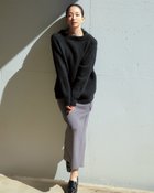 【ドゥクラッセ/DoCLASSE】のロイヤルアルパカ・ファー加工ファネルネック ブラック|ID: prp329100003696835 ipo3291000000035331271