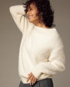 【ドゥクラッセ/DoCLASSE】のロイヤルアルパカ・ファー加工ファネルネック オフホワイト|ID: prp329100003696835 ipo3291000000035331272