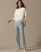 【ドゥクラッセ/DoCLASSE】のプレミアムカシミヤ・クルーネックセーター オフホワイト|ID: prp329100003696844 ipo3291000000035619351