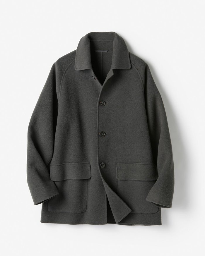 【ドゥクラッセ/DoCLASSE / MEN】のウールリバー ショートコート インテリア・キッズ・メンズ・レディースファッション・服の通販 founy(ファニー) https://founy.com/ ファッション Fashion メンズファッション Fashion for Men コレクション Collection, Seasonal Line ショート Short, Short Length ダブル Double, Double-Breasted ドレープ Drape, Draping Fabric フェイス Face, Facial Design メンズ Men's, Menswear ラグジュアリー Luxury, Elegant 冬 Winter / This Winter |ID: prp329100003696851 ipo3291000000036009204