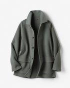 【ドゥクラッセ/DoCLASSE / MEN】のウールリバー ショートコート ダークブルーグレー|ID: prp329100003696851 ipo3291000000036009211