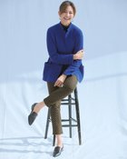 【ドゥクラッセ/DoCLASSE】の楽暖ベロアストレッチ・スリム/72㎝ 幾何柄|ID: prp329100003696886 ipo3291000000036009247