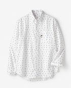 【ドゥクラッセ/DoCLASSE / MEN】の両面起毛ソフトフランネルモチーフシャツ ホワイトマルチ|ID: prp329100003711850 ipo3291000000030034240