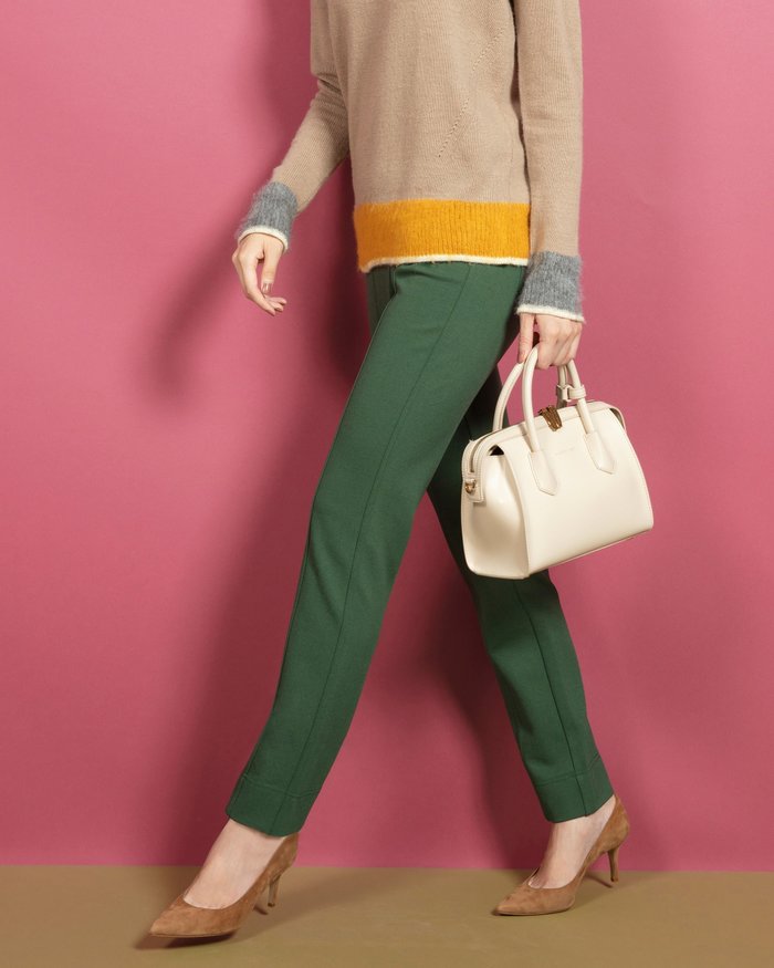 【ドゥクラッセ/DoCLASSE】のストレッチサーモ・ピンタックレギパン64cm インテリア・キッズ・メンズ・レディースファッション・服の通販 founy(ファニー) https://founy.com/ ファッション Fashion レディースファッション Fashion for Women パンツ Pants & Trousers ストレッチ Stretch, Stretchy Fabric パターン Pattern, Design Print フロント Front, Front Design エレガント 上品 Elegant 今季 This Season, Current Season |ID: prp329100003712861 ipo3291000000035796858