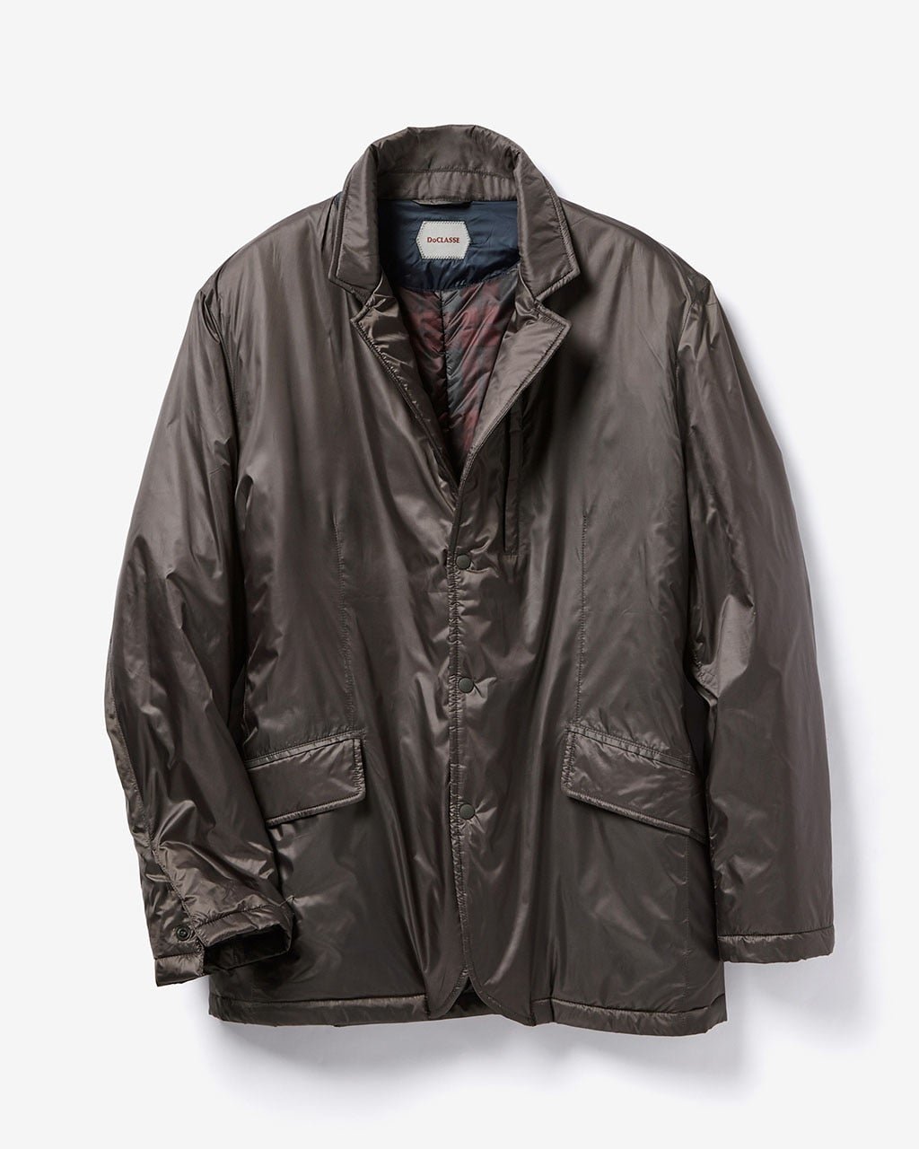 【ドゥクラッセ/DoCLASSE / MEN】のハイブリッド中綿ジャケット インテリア・キッズ・メンズ・レディースファッション・服の通販 founy(ファニー) 　ファッション　Fashion　メンズファッション　Fashion for Men　軽量　Lightweight, Ultra Light　ジャケット　Jacket, Outerwear　スマート　Smart, Elegant　ドット　Polka Dot, Dot Pattern　ベスト　Vest, Waistcoat　ポケット　Pocket, Pocket Detail　ミックス　Mix, Mixed Style　メンズ　Men's, Menswear　冬　Winter / This Winter　ブラウングレー|ID: prp329100003767748 ipo3291000000028263538