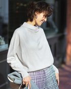 【ドゥクラッセ/DoCLASSE】のウール混・ドレープファネルネックニット 人気、トレンドファッション・服の通販 founy(ファニー) ファッション Fashion レディースファッション WOMEN トップス・カットソー Tops/Tshirt ニット Knit Tops セーター Sweater ドレープ Drape thumbnail ライトグレー|ID: prp329100003767754 ipo3291000000028263518