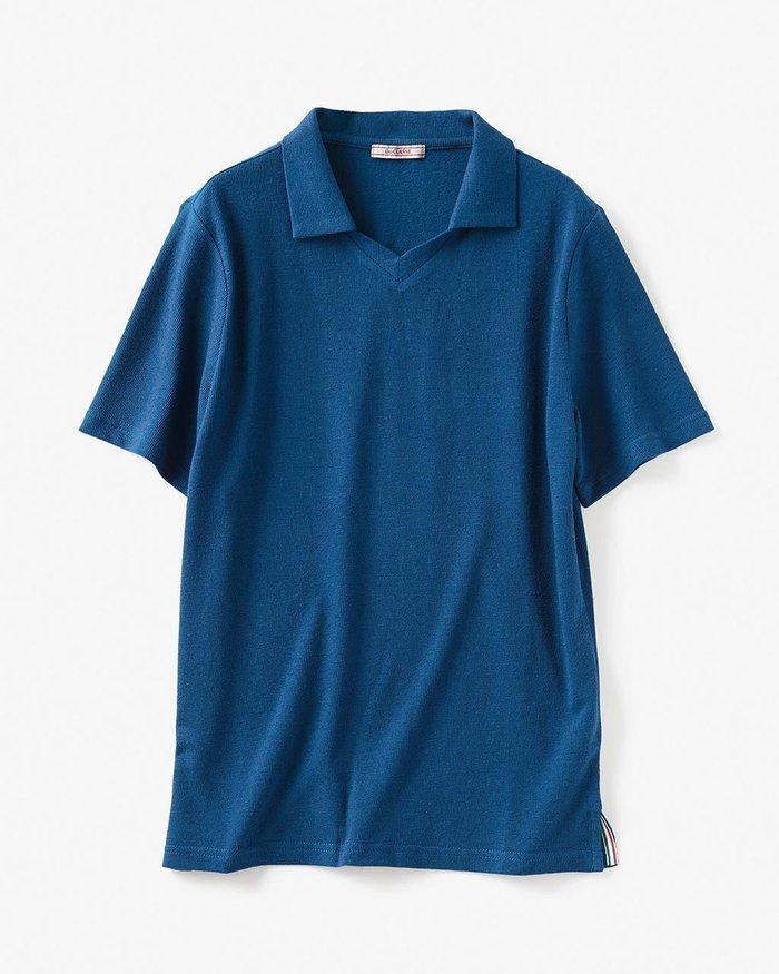 【ドゥクラッセ/DoCLASSE / MEN】のサーフスキッパーポロシャツ インテリア・キッズ・メンズ・レディースファッション・服の通販 founy(ファニー) https://founy.com/ ファッション Fashion メンズファッション Fashion for Men トップス・カットソー Cut & Sew Tops メンズシャツ Shirts ポロシャツ / きれいめカジュアルスタイル Polo Shirts カットソー Cut and Sewn Top スポーツ Sports, Activewear ボーダー Border, Stripe メンズ Men's, Menswear |ID: prp329100003780070 ipo3291000000035796511