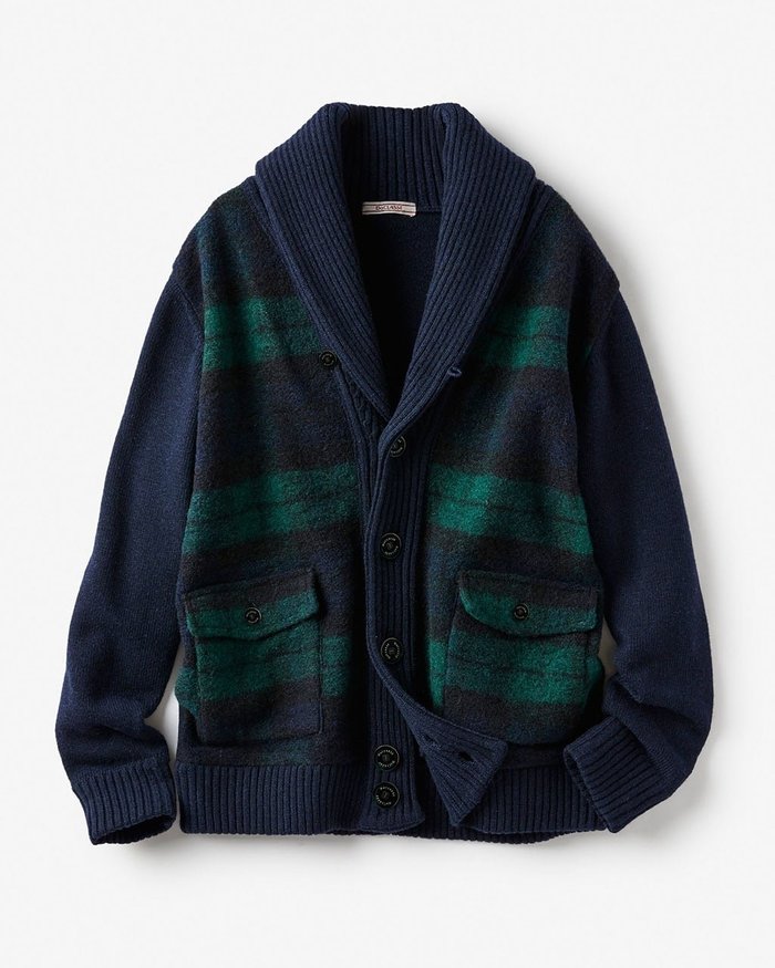 【ドゥクラッセ/DoCLASSE / MEN】のショールカラー・ニットカーディガン インテリア・キッズ・メンズ・レディースファッション・服の通販 founy(ファニー) https://founy.com/ ファッション Fashion メンズファッション MEN イタリア Italy カーディガン Cardigan ショール Shawl メンズ Mens |ID: prp329100003780080 ipo3291000000030307423