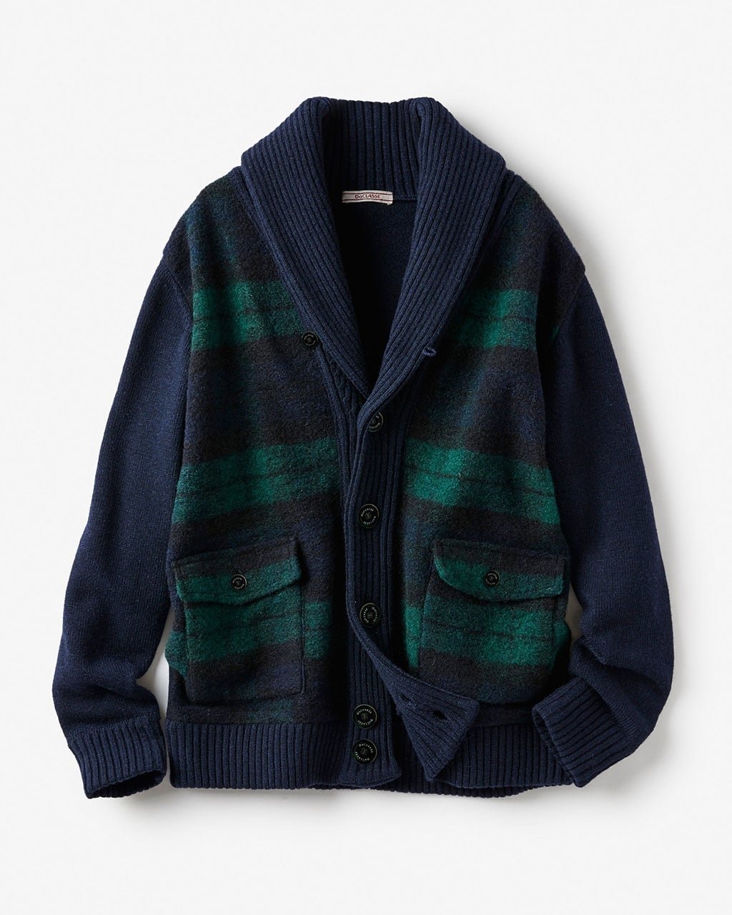 【ドゥクラッセ/DoCLASSE / MEN】のショールカラー・ニットカーディガン 人気、トレンドファッション・服の通販 founy(ファニー) 　ファッション　Fashion　メンズファッション　MEN　イタリア　Italy　カーディガン　Cardigan　ショール　Shawl　メンズ　Mens　 other-1|ID: prp329100003780080 ipo3291000000030307423
