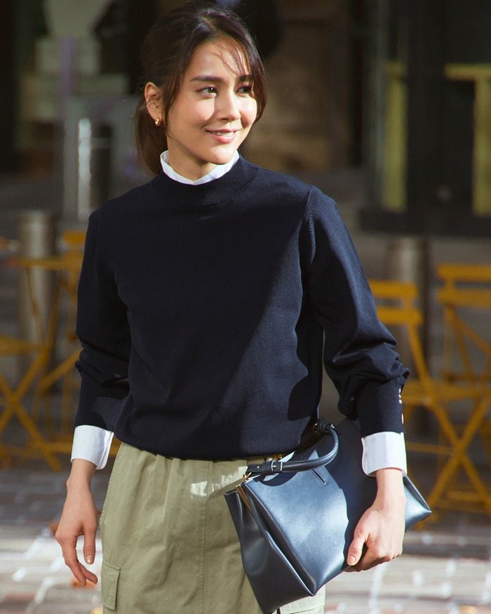 【ドゥクラッセ/DoCLASSE】のハイゲージニット・ハイネックプルオーバー インテリア・キッズ・メンズ・レディースファッション・服の通販 founy(ファニー) https://founy.com/ ファッション Fashion レディースファッション Fashion for Women トップス・カットソー Cut & Sew Tops ニット Knit Tops & Sweaters カジュアルプルオーバー・ニットトップス Pullovers & Knit Tops / Casual Pullovers なめらか Smooth, Silky Texture セーター Sweater, Knitwear フォルム Silhouette, Form 冬 Winter / This Winter 春 Spring |ID: prp329100003831730 ipo3291000000034474888