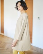 【ドゥクラッセ/DoCLASSE】のストレッチツイル・フレアチュニック ストーン|ID: prp329100003831737 ipo3291000000034807844