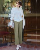 【ドゥクラッセ/DoCLASSE】のイージーポンチ・ストレートワイド カーキグレー|ID: prp329100003831760 ipo3291000000035991132