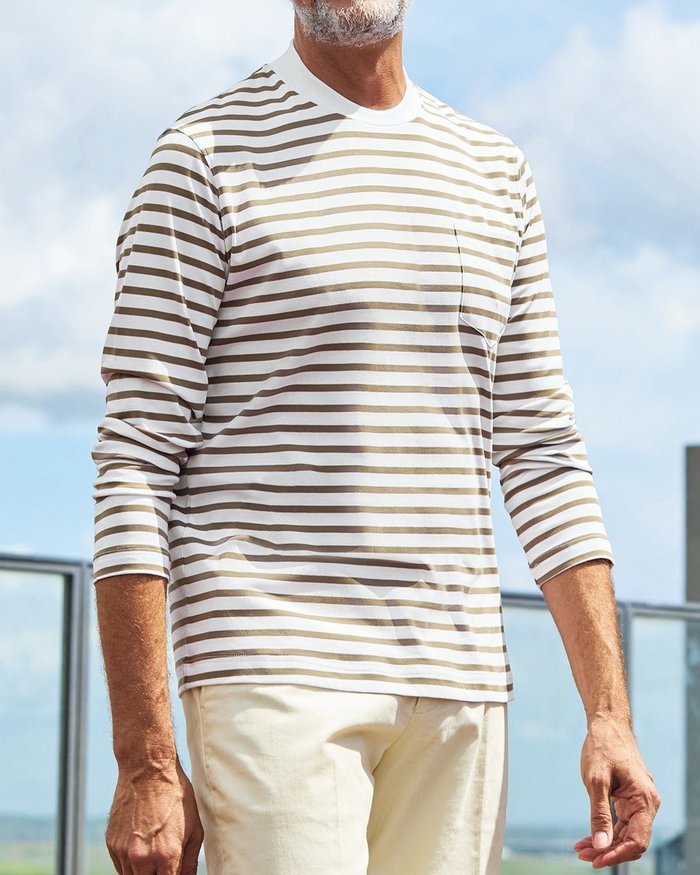 【ドゥクラッセ/DoCLASSE / MEN】のジャケットレイヤードポケットT 長袖 インテリア・キッズ・メンズ・レディースファッション・服の通販 founy(ファニー) https://founy.com/ ファッション Fashion メンズファッション Fashion for Men トップス・カットソー Cut & Sew Tops メンズシャツ Shirts ポロシャツ / きれいめカジュアルスタイル Polo Shirts なめらか Smooth, Silky Texture インナー Innerwear シルケット Silket, Silky Cotton ジャケット Jacket, Outerwear メンズ Men's, Menswear エレガント 上品 Elegant 定番 Standard, Basic Item 長袖 Long Sleeve, Full Sleeve |ID: prp329100003831799 ipo3291000000035991167