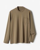 【ドゥクラッセ/DoCLASSE / MEN】のジャケットレイヤードポケットT 長袖 カーキグレー|ID: prp329100003831799 ipo3291000000035991171