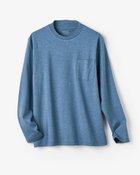 【ドゥクラッセ/DoCLASSE / MEN】のジャケットレイヤードポケットT 長袖 杢ブルー|ID: prp329100003831799 ipo3291000000035991175