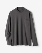 【ドゥクラッセ/DoCLASSE / MEN】のジャケットレイヤードポケットT 長袖 チャコール|ID: prp329100003831799 ipo3291000000035991186