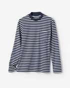 【ドゥクラッセ/DoCLASSE / MEN】のジャケットレイヤードポケットT 長袖 ネイビー&times;ホワイト|ID: prp329100003831799 ipo3291000000035991193