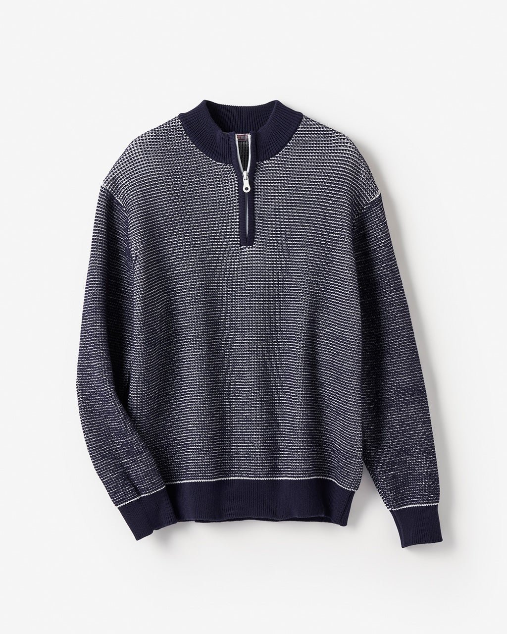 【ドゥクラッセ/DoCLASSE / MEN】のテクスチャー編みニット・ハーフジップ 人気、トレンドファッション・服の通販 founy(ファニー) 　ファッション　Fashion　メンズファッション　Fashion for Men　ジップ　Zip, Zipper　ストレッチ　Stretch, Stretchy Fabric　セーター　Sweater, Knitwear　テクスチャー　Texture, Textured Fabric　フィット　Fit, Slim Fit　メンズ　Men's, Menswear　ワッフル　Waffle, Waffle Knit　 other-1|ID: prp329100003831804 ipo3291000000033248561