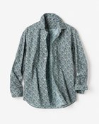 【ドゥクラッセ/DoCLASSE / MEN】のコットンプリントシャツ 長袖 グリーン・パターン|ID: prp329100003831817 ipo3291000000035991228