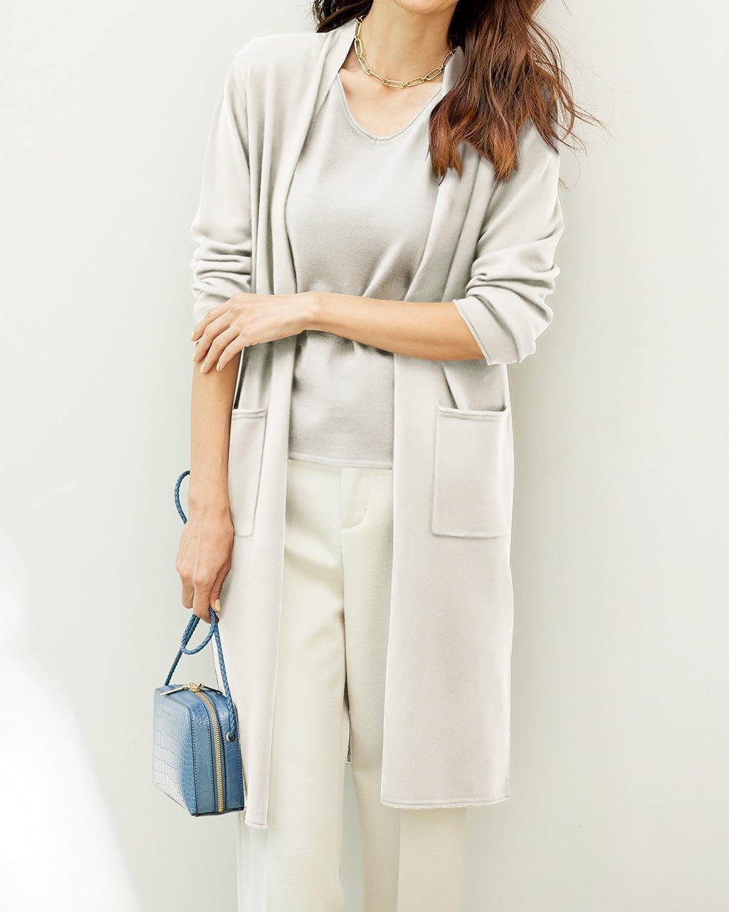 【ドゥクラッセ/DoCLASSE】のフレンチ&カーデ・アンサンブル インテリア・キッズ・メンズ・レディースファッション・服の通販 founy(ファニー) 　ファッション　Fashion　レディースファッション　Fashion for Women　トップス・カットソー　Cut & Sew Tops　カーディガン・羽織り　Layered Style Cardigans　アンサンブルニット　Knit Ensembles & Twin Sets　アンサンブル　Ensemble Set　インナー　Innerwear　カーディガン　Cardigan, Knitwear　フレンチ　French, French Style　ライトグレー|ID: prp329100003835213 ipo3291000000034310016