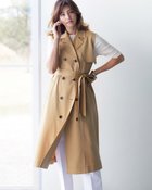 【ドゥクラッセ/DoCLASSE】のドレスデニム・トレンチジレ ベージュ|ID: prp329100003884296 ipo3291000000036009473