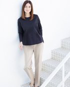 【ドゥクラッセ/DoCLASSE】のスマートクルー/8分袖・ドゥクラッセTシャツ ミッドナイトブルー|ID: prp329100003884299 ipo3291000000036009485