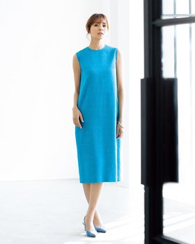 【ドゥクラッセ/DoCLASSE】 ループツイード・サックワンピース人気、トレンドファッション・服の通販 founy(ファニー) ファッション Fashion レディースファッション WOMEN ワンピース Dress シンプル Simple セットアップ Set Up ツイード Tweed ミックス Mix ループ Loop |ID:prp329100003884336