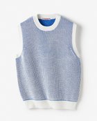 【ドゥクラッセ/DoCLASSE / MEN】のテクスチャー編みニット・ベスト ターコイズ|ID: prp329100003884360 ipo3291000000036009603