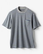 【ドゥクラッセ/DoCLASSE / MEN】のジャケットレイヤード・ポケットT 半袖 グレー×ブルー|ID: prp329100003892683 ipo3291000000031024935