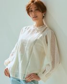 【ドゥクラッセ/DoCLASSE】のトーションレース・スタンドカラーブラウス 人気、トレンドファッション・服の通販 founy(ファニー) ファッション Fashion レディースファッション WOMEN トップス・カットソー Tops/Tshirt シャツ/ブラウス Shirts/Blouses アンティーク Antique インナー Inner キャミソール Camisole スタンド Stand フロント Front thumbnail ホワイト|ID: prp329100003907862 ipo3291000000028264104