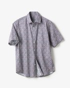 【ドゥクラッセ/DoCLASSE / MEN】のコットンプリントシャツ 半袖 ピンク・パターン|ID: prp329100003910220 ipo3291000000036037146