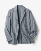 【ドゥクラッセ/DoCLASSE / MEN】のクールマックスサッカージャケット ネイビーギンガム|ID: prp329100003910279 ipo3291000000036037164