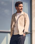 【ドゥクラッセ/DoCLASSE / MEN】の超撥水カバーオール 人気、トレンドファッション・服の通販 founy(ファニー) ファッション Fashion メンズファッション MEN ストレッチ Stretch パーカー Hoodie ブルゾン Blouson プリント Print メンズ Mens ワーク Work thumbnail ベージュ|ID: prp329100003910350 ipo3291000000028264192