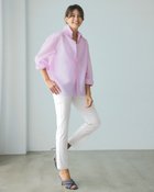 【ドゥクラッセ/DoCLASSE】のドライタッチ・スリム68cm 人気、トレンドファッション・服の通販 founy(ファニー) ファッション Fashion レディースファッション Fashion for Women パンツ Pants & Trousers アンクル Ankle-Length Design ギャザー Gathered, Ruffled ストレッチ Stretch, Stretchy Fabric スリム Slim, Slim Fit 定番 Standard, Basic Item 人気 Popular, Best Seller フロント Front, Front Design プリント Print, Printed Pattern 夏 Summer thumbnail オフホワイト|ID: prp329100003910365 ipo3291000000036037236