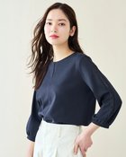 【ドゥクラッセ/DoCLASSE】のレースデザイン/パフ袖・ドゥクラッセTシャツ ミッドナイトブルー|ID: prp329100003910377 ipo3291000000028264303