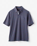 【ドゥクラッセ/DoCLASSE / MEN】のリファインド ポロ・ドゥクラッセT 半袖 インディゴ&times;ワイン|ID: prp329100003920110 ipo3291000000035734789