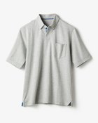 【ドゥクラッセ/DoCLASSE / MEN】のリファインド ポロ・ドゥクラッセT 半袖 杢グレー|ID: prp329100003920110 ipo3291000000035734801